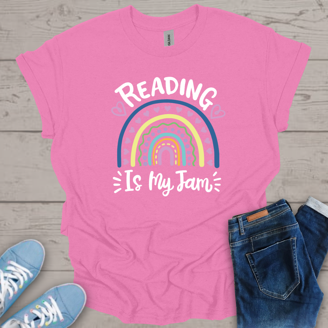 Reading is my jam Rainbow