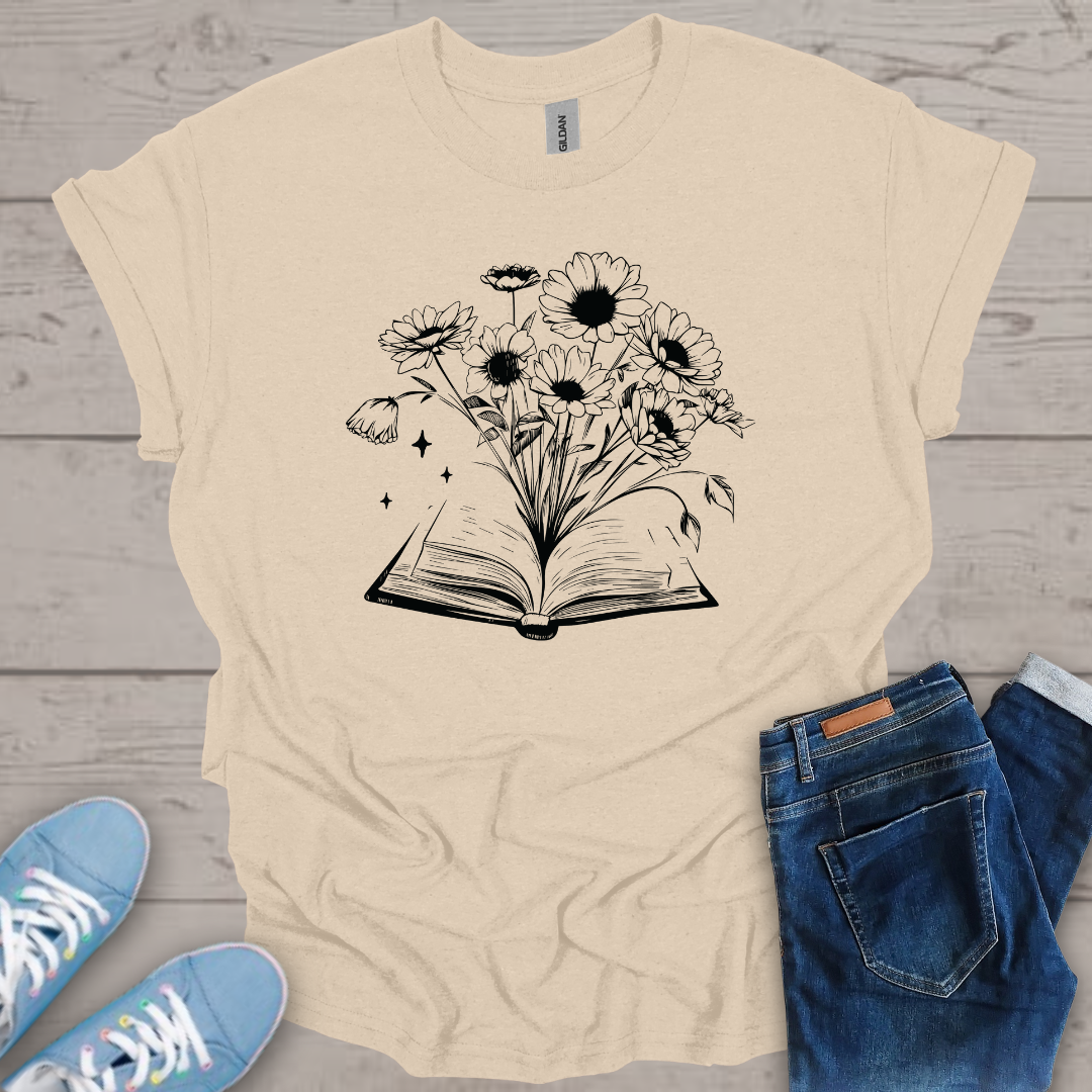 Book and Flower